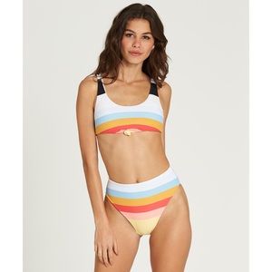 Striped Swimsuit Bikini